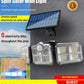 🎁Hot Sale 50% OFF🔥Solar Outdoor Lights 138LED Security Lights,3 Heads Dimmable SpotLights with 3 Modes,IP65 Waterproof